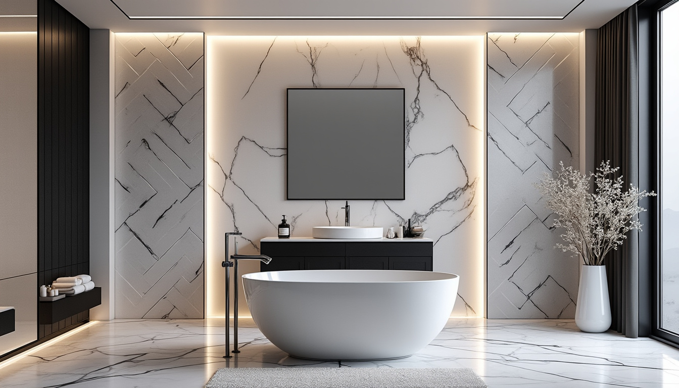 Comment aménager une salle de bain noir et blanc avec style ? 3 découvrez des conseils et inspirations pour aménager une salle de bain noir et blanc avec élégance. transformez cet espace en un lieu chic et moderne en jouant avec les contrastes, les matériaux et l'éclairage. suivez nos astuces pour un design harmonieux et fonctionnel.