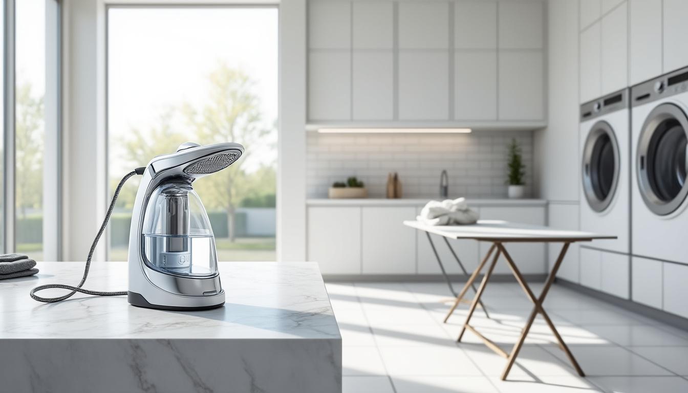 EcoSteam Pure : Le défroisseur vapeur écolo qui transforme votre repassage ! 5 découvrez ecosteam pure, le défroisseur vapeur écolo qui révolutionne votre repassage. éliminez les plis tout en préservant l'environnement grâce à une technologie innovante et respectueuse de la nature. simplifiez votre quotidien tout en contribuant à un avenir durable.