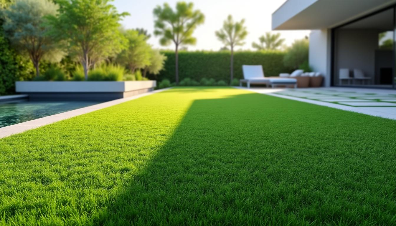 Gazonium Synthétique : Transformez votre jardin en un paradis vert ! 5 découvrez gazonium synthétique, la solution parfaite pour métamorphoser votre jardin en un espace verdoyant et accueillant. profitez d'un gazon durable, esthétique et sans entretien, idéal pour toutes vos activités en plein air. transformez votre extérieur en un véritable paradis vert dès aujourd'hui !