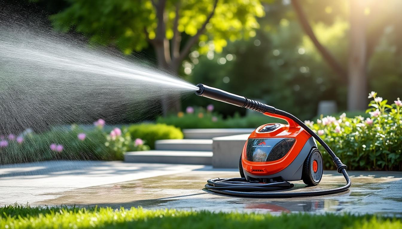 découvrez l'hydroblaster x7, le nettoyeur haute-pression qui redéfinit l'art du nettoyage. avec sa technologie innovante et sa puissance inégalée, il élimine la saleté et les taches les plus tenaces en un clin d'œil. transformez vos surfaces extérieures et intérieures en un rien de temps avec cet outil indispensable.