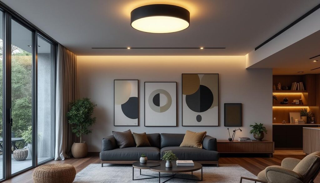 découvrez luminalight connect, le plafonnier connecté qui transforme votre intérieur grâce à des fonctionnalités innovantes et un design moderne. ajustez l'ambiance de votre maison en un clin d'œil et profitez d'une éclairage intelligent, économe en énergie!