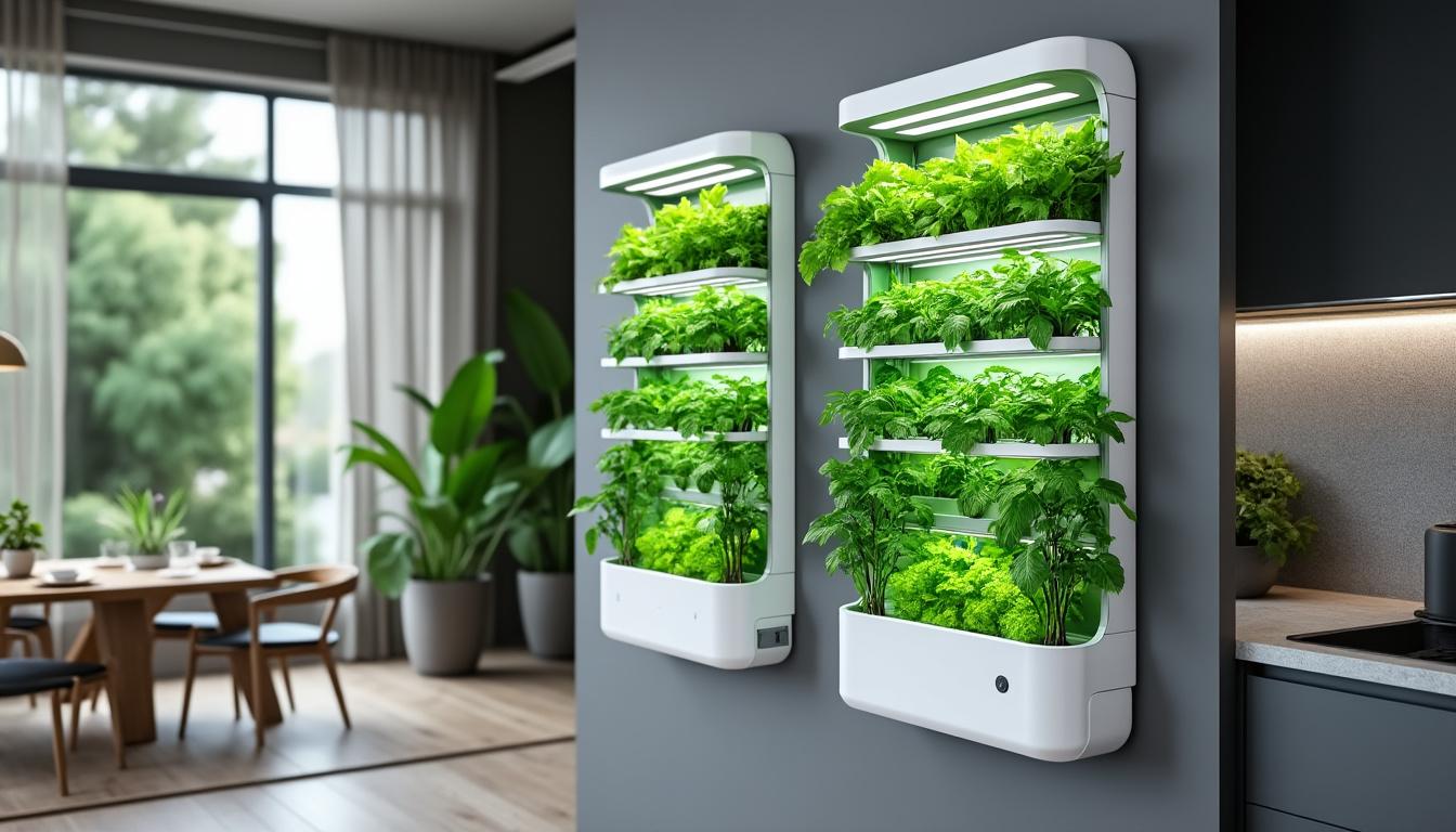 découvrez plantogrow one, la mini-serre connectée qui transforme votre jardin en un véritable espace de culture intelligent. grâce à sa technologie innovante, cette serre optimise les conditions de croissance de vos plantes, tout en vous permettant de les surveiller et de les gérer à distance. ne manquez pas l’opportunité de faire croître vos légumes et fleurs comme jamais auparavant !