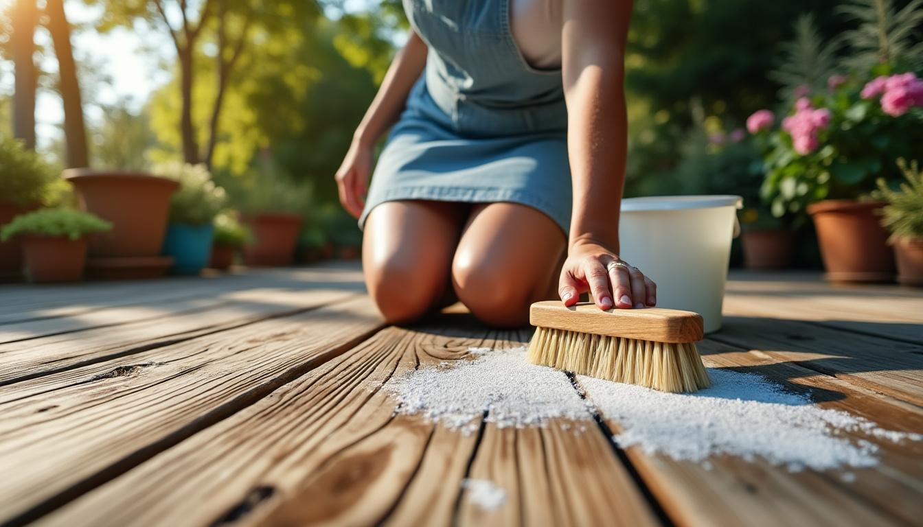 découvrez des astuces de grand-mère infaillibles pour nettoyer votre terrasse en bois efficacement. prolongez la durée de vie de vos surfaces extérieures tout en leur redonnant éclat et fraîcheur grâce à des méthodes naturelles et économiques.