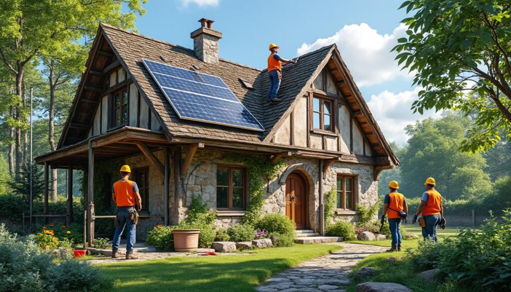 Aides rĂ©novation maison ancienne : MaPrimeRĂ©nov', Ă©co-PTZ et primes Ă©nergie 4 dĂ©couvrez les diffĂ©rentes aides disponibles pour la rĂ©novation de votre maison ancienne, telles que maprimerĂ©nov', l'Ă©co-ptz et les primes Ă©nergie. amĂ©liorez le confort de votre habitat tout en faisant des Ă©conomies d'Ă©nergie grĂące aux subventions et prĂȘts Ă  taux zĂ©ro adaptĂ©s Ă  vos projets de rĂ©novation.