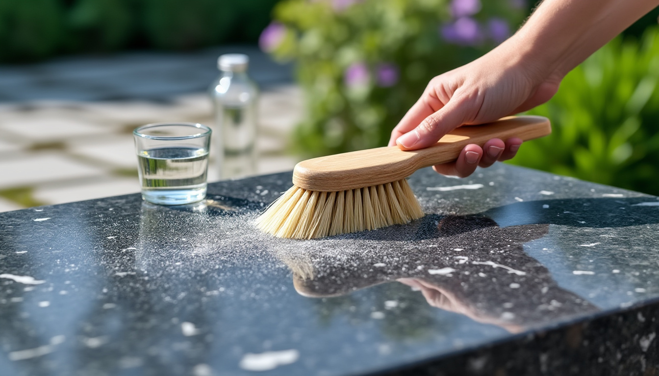 Comment nettoyer efficacement un granit extérieur ? 5 découvrez nos conseils pratiques pour nettoyer efficacement un granit extérieur sans l’abîmer. protégez et ravivez la beauté naturelle de votre surface en pierre grâce à des méthodes simples et des produits adaptés.