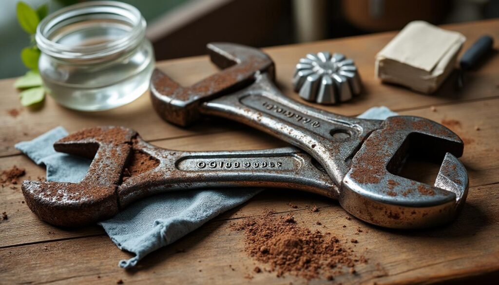 découvrez une astuce simple et rapide pour éliminer la rouille de vos outils efficacement et leur redonner leur éclat d'origine en un rien de temps.