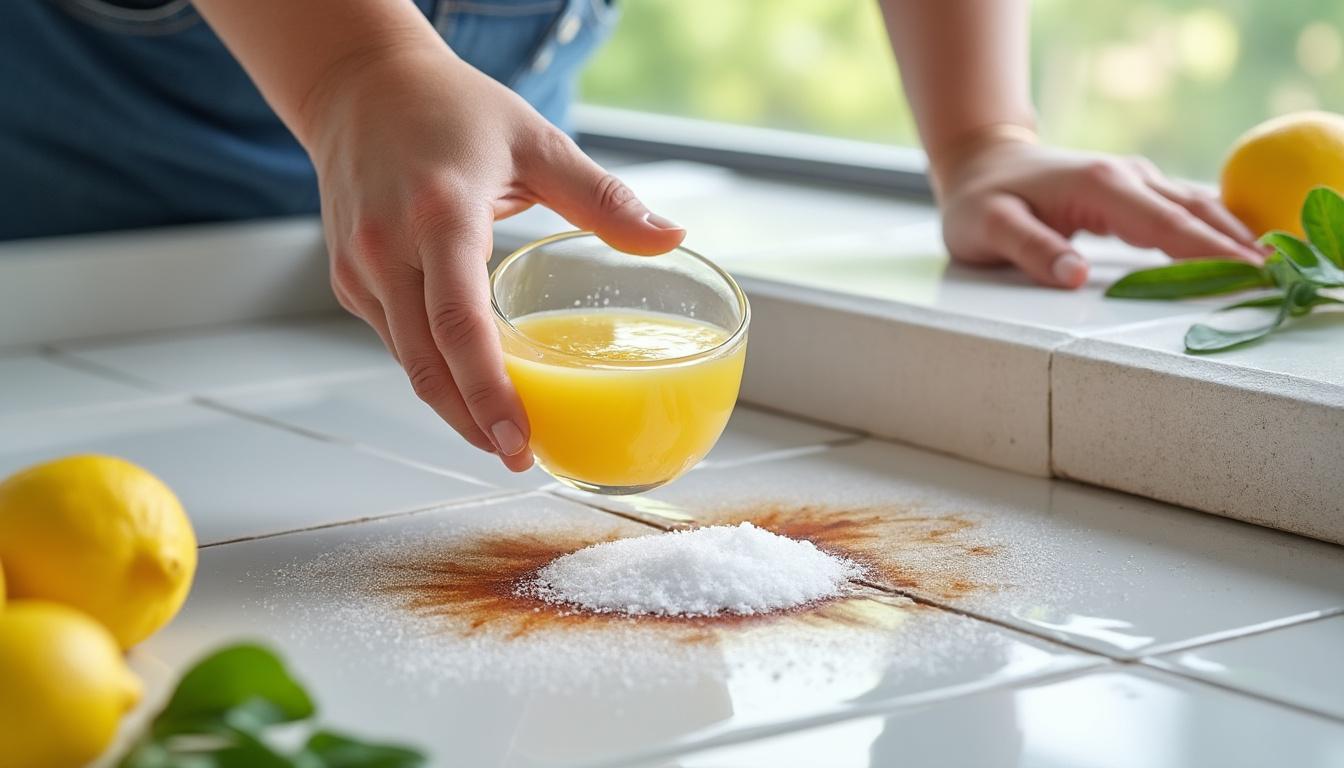 découvrez des astuces infaillibles pour éliminer efficacement les taches de rouille sur votre carrelage et redonnez-lui son éclat d'origine.