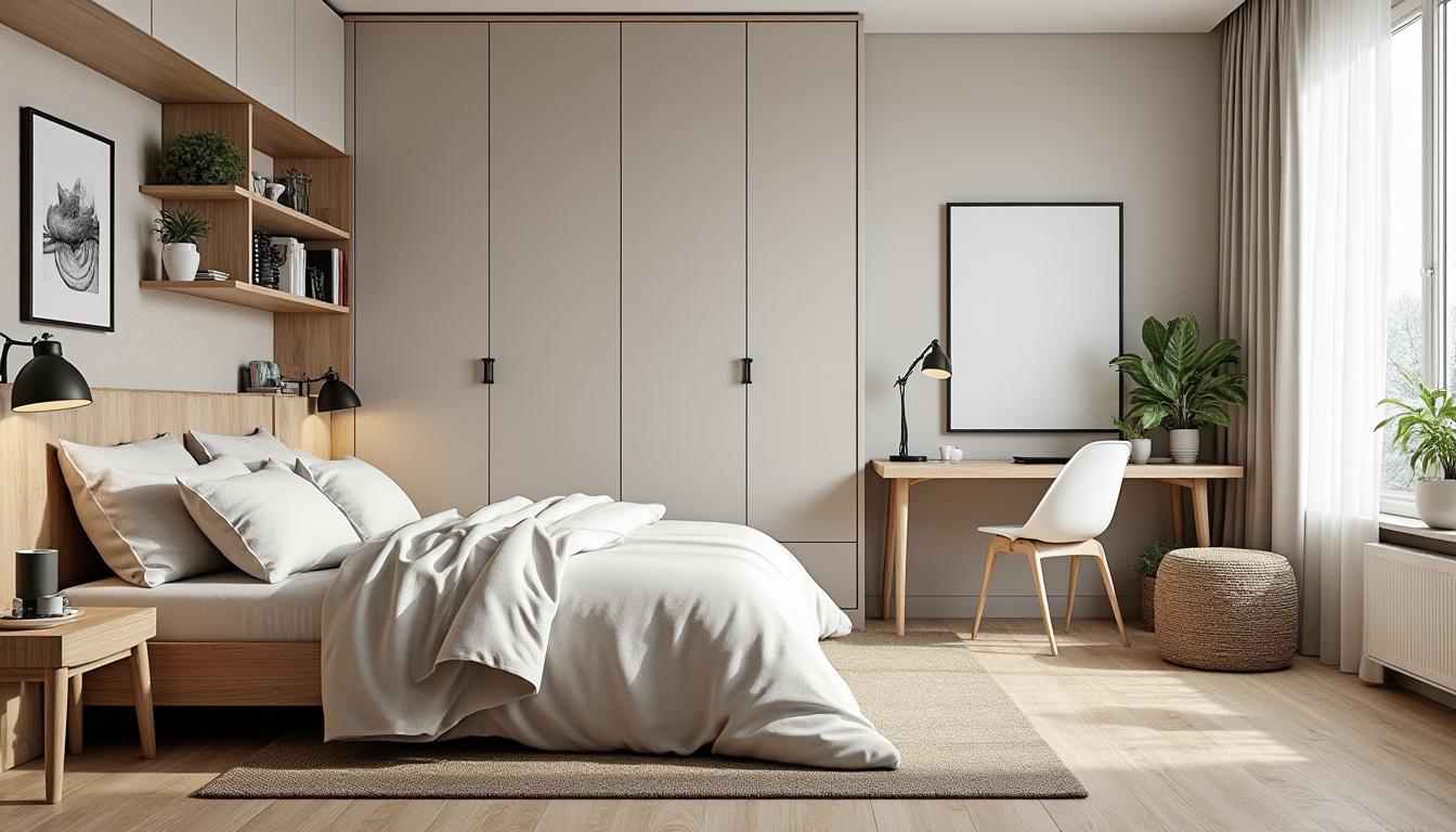 découvrez des astuces ingénieuses pour maximiser l'espace dans une petite chambre et bien placer votre lit afin d'optimiser confort et fonctionnalité.