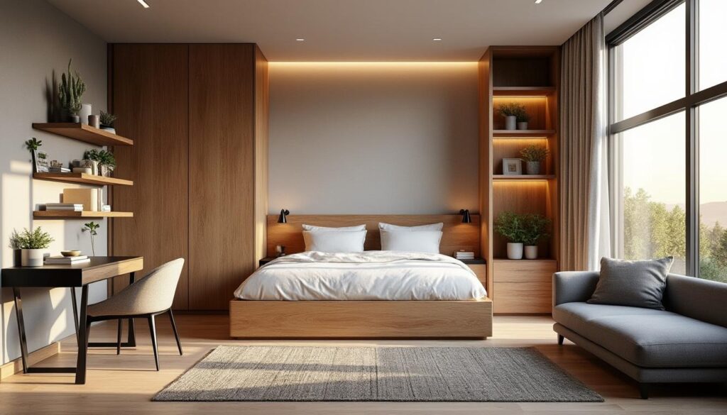 découvrez des astuces ingénieuses pour maximiser l'espace dans une petite chambre et bien placer votre lit afin d'optimiser confort et fonctionnalité.