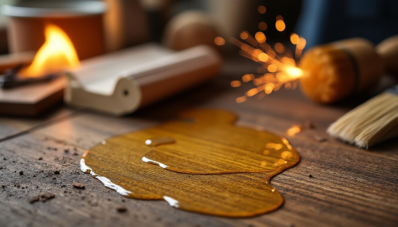 Huile de lin et bois : les risques incontournables à maîtriser 2 découvrez les risques essentiels liés à l'utilisation de l'huile de lin sur le bois et apprenez comment les maîtriser pour un résultat durable et sécurisé.