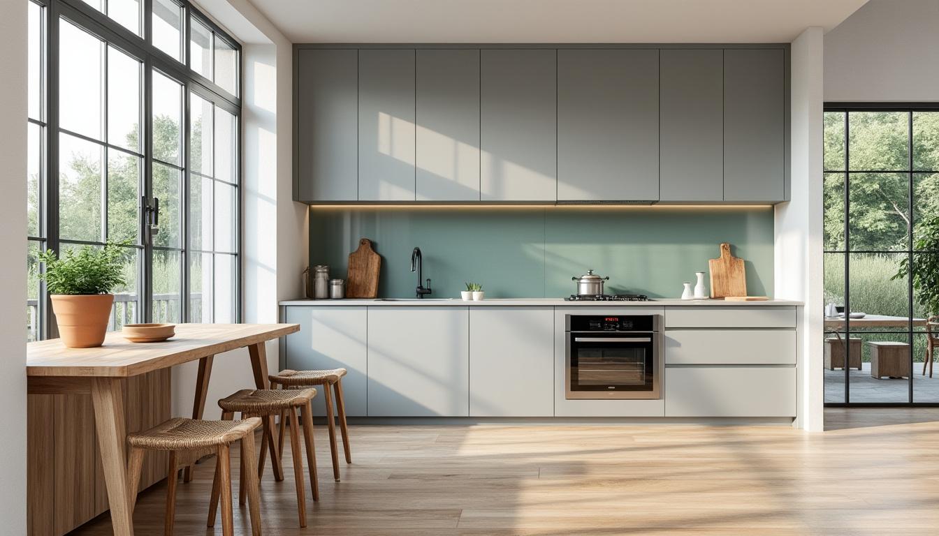 découvrez comment associer des teintes tendance avec un gris clair en cuisine pour créer un style avant-gardiste et moderne en 2026. conseils d'harmonie des couleurs pour un intérieur élégant et contemporain.