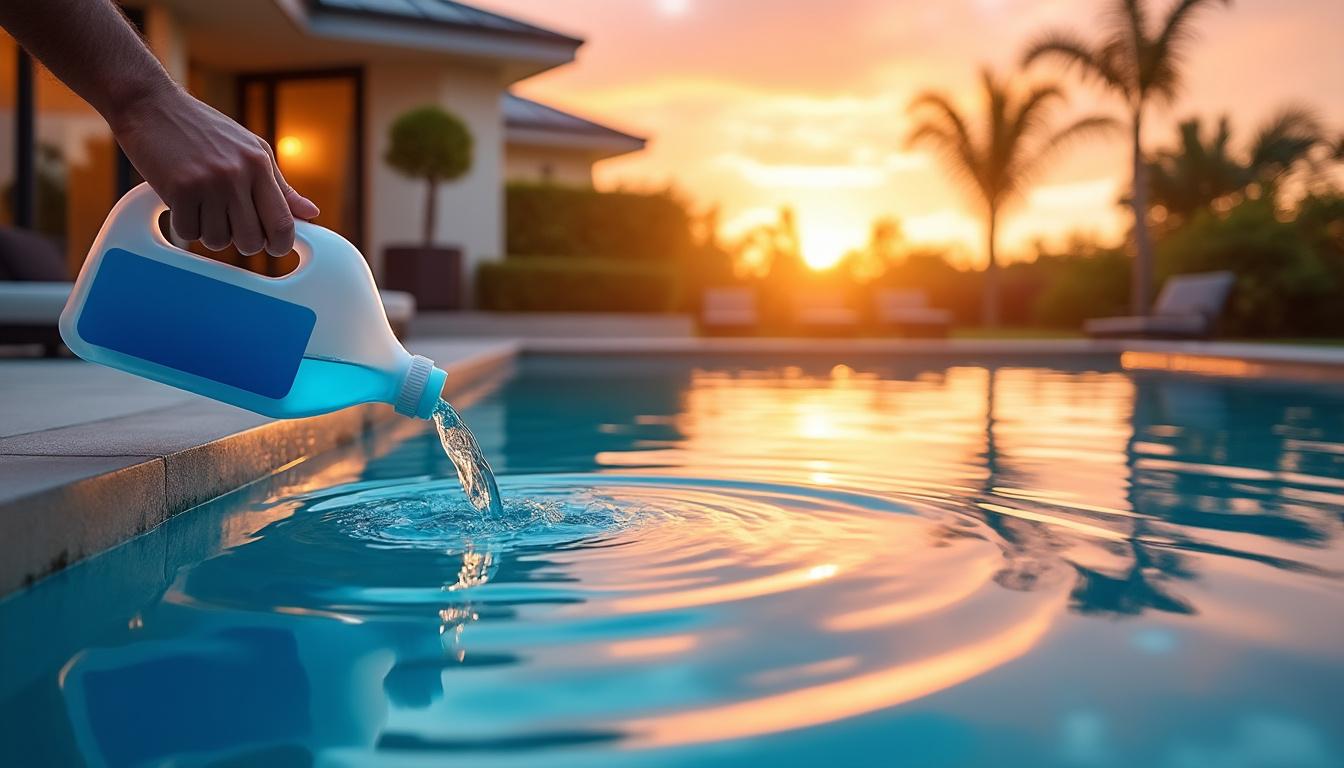 découvrez notre guide complet sur le chlore choc pour piscine et apprenez à doser précisément au mètre cube pour une eau claire et saine toute la saison.