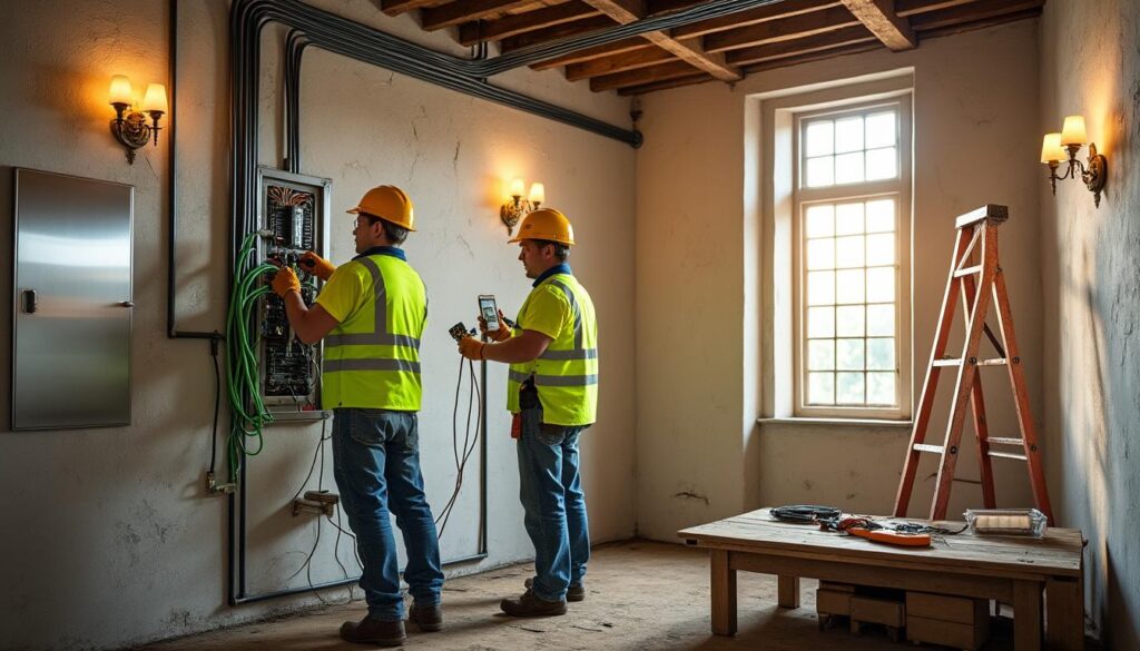 découvrez comment moderniser l'électricité d'une maison ancienne grâce à notre guide complet, incluant les étapes clés et une estimation précise des coûts pour sécuriser et optimiser votre installation électrique.