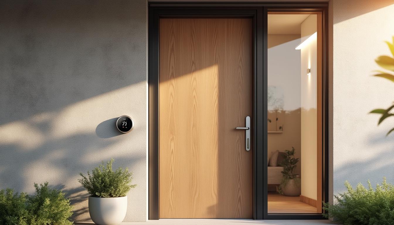 Porte dâEntrĂ©e Isolante : Diminuez Vos Pertes ĂnergĂ©tiques Jusqu'Ă 20% 2 dĂ©couvrez notre porte dâentrĂ©e isolante conçue pour rĂ©duire vos pertes Ă©nergĂ©tiques jusquâĂ 20%, alliant efficacitĂ© thermique et design Ă©lĂ©gant pour amĂ©liorer le confort de votre maison.