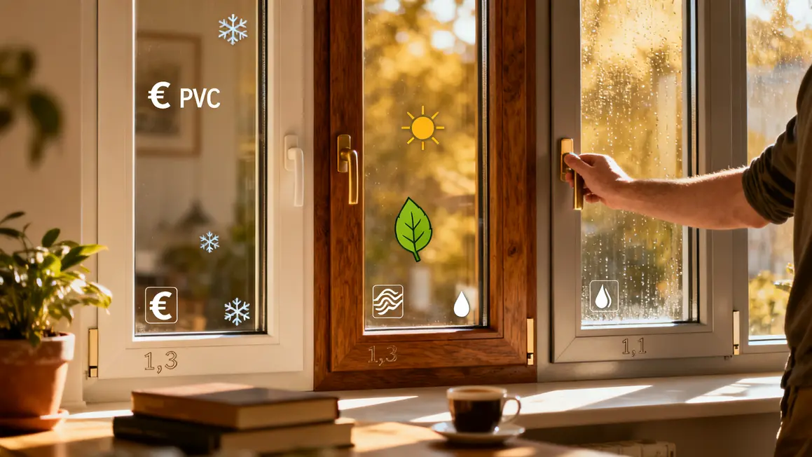 fenetres pvc bois aluminium avantages budget