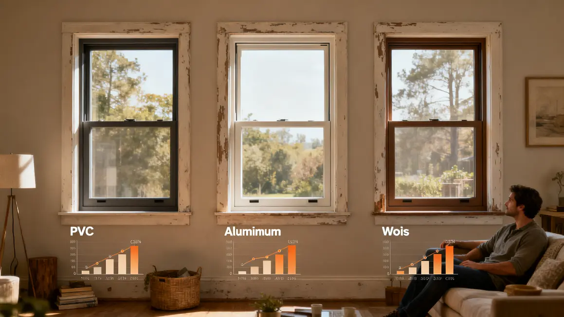 fenêtres performantes : checklist avant de se lancer en petit budget 3 fenetres pvc alu bois comparatif performance prix