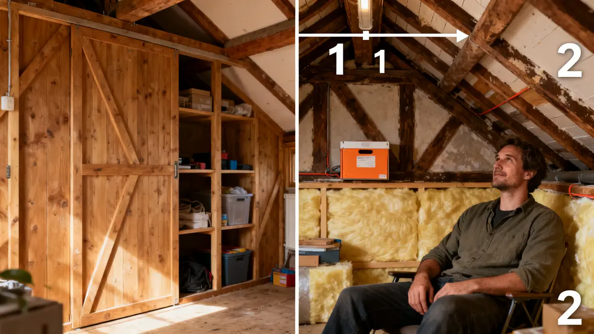combles perdus : plan d’action simple et réaliste 3 comparaison combles perdus et aménageables