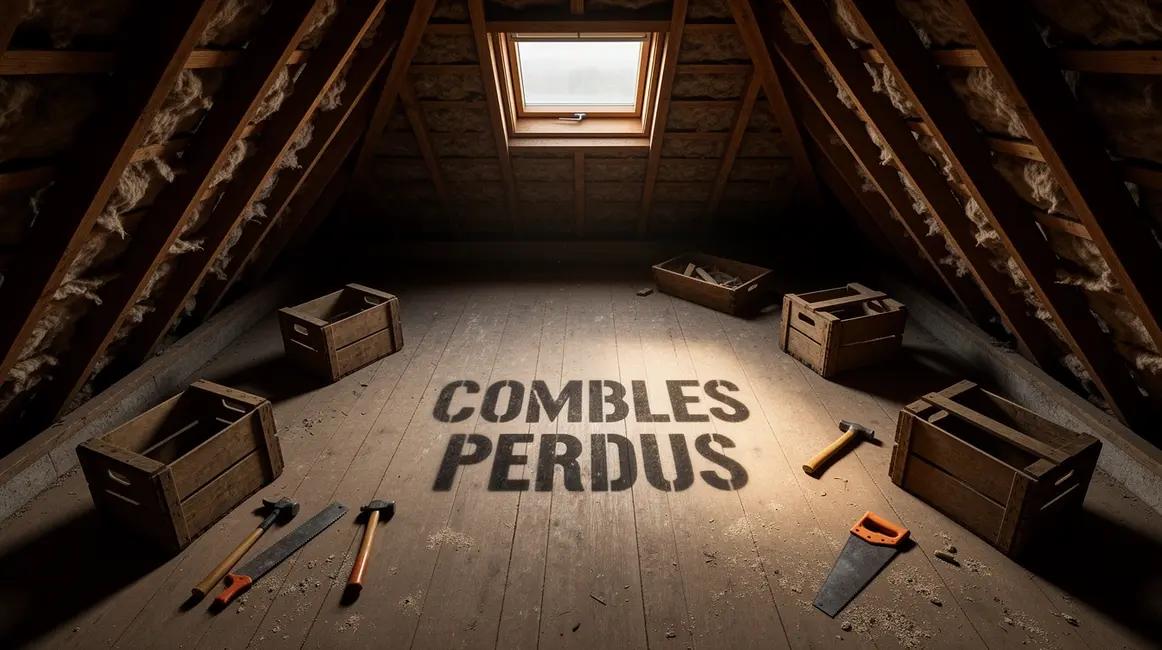 combles perdus : priorités à vérifier en premier en petit budget 5 grenier sombre avec isolation combles perdus travaux