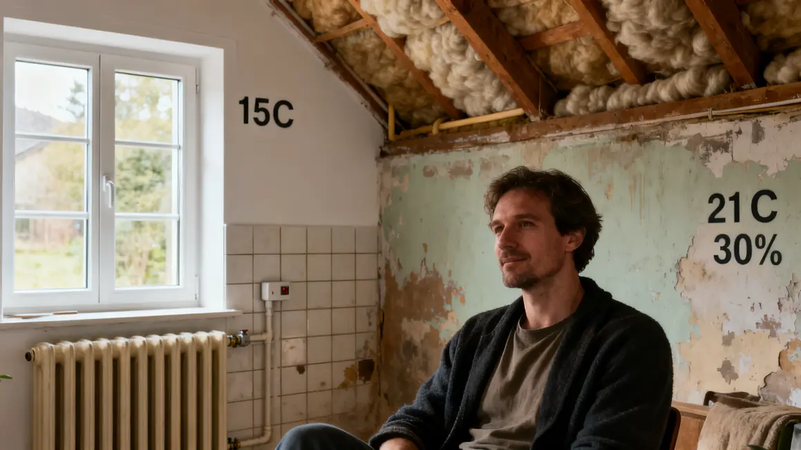 Maison isolée rénovation pompe à chaleur