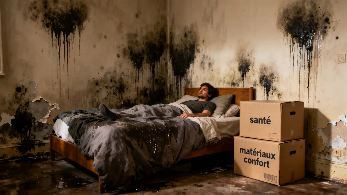 humidite excessive chambre moisissure matelas