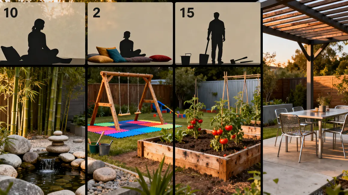 Besoins et styles jardin paysager