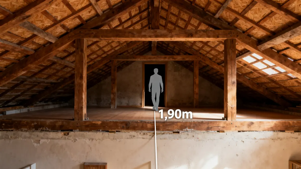 Comment réussir combles perdus étape par étape 3 Section combles perdus faiblesse structure