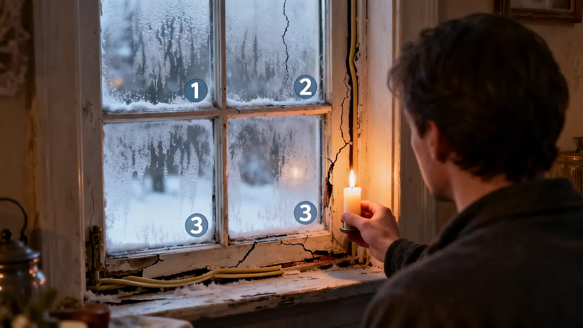 diagnostic fenetres performantes embuees joints uses bougie
