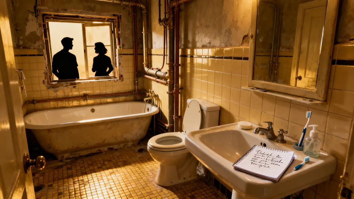 Prise de mesures et analyse salle de bains familiale