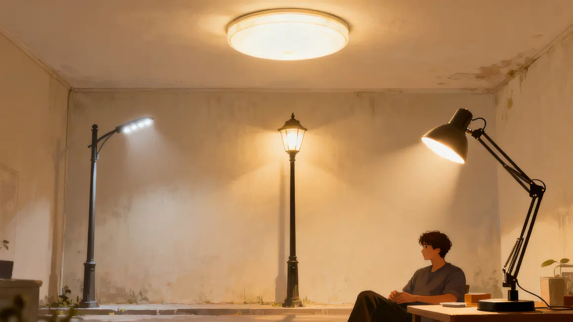 éclairage du salon : avantages, limites et alternatives en petit budget 4 schema eclairage du salon trois types de luminaires