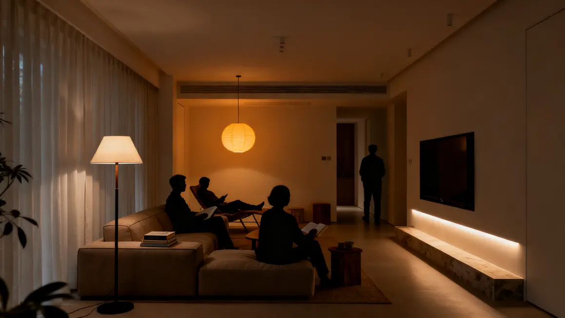 éclairage du salon : critères de choix vraiment utiles 3 salon coins lecture relaxation TV lampes 2700K 3000K