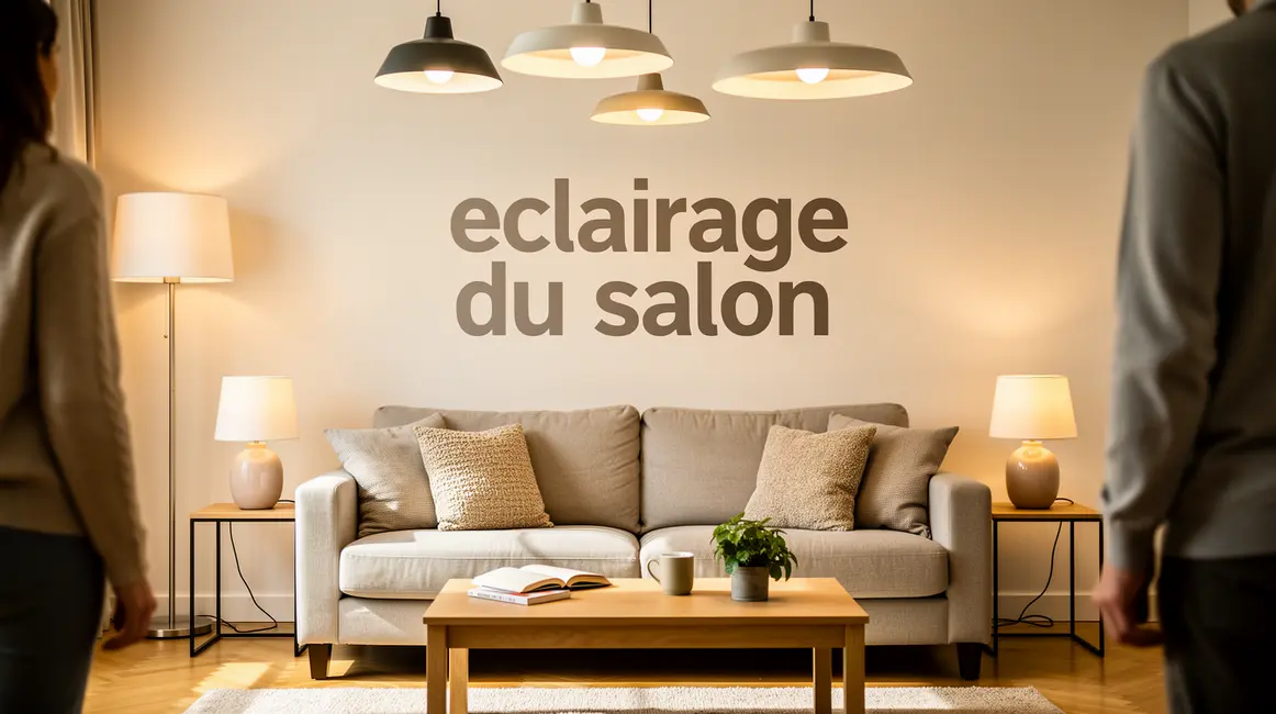 éclairage du salon : guide pratique pour bien commencer 2 Ambiance lumineuse salon avec canape et lampes