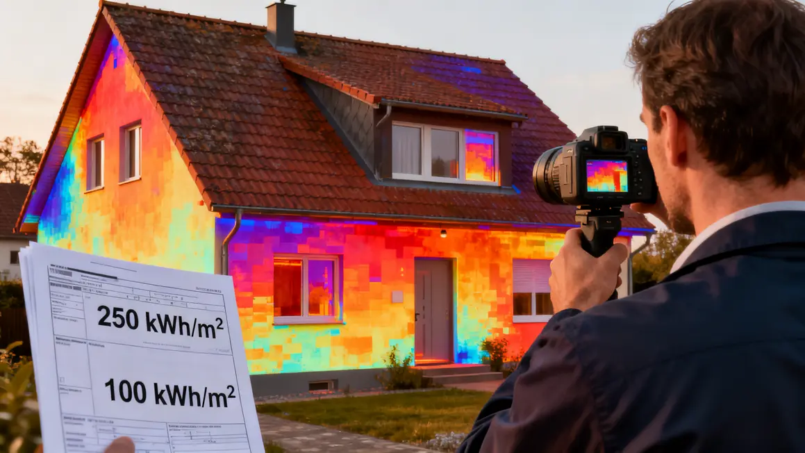Camera thermique maison renovation energetique
