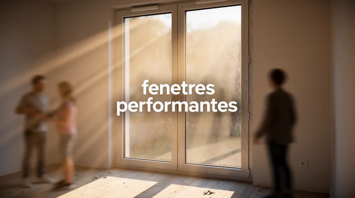 Fenetres performantes modernes double vitrage soleil