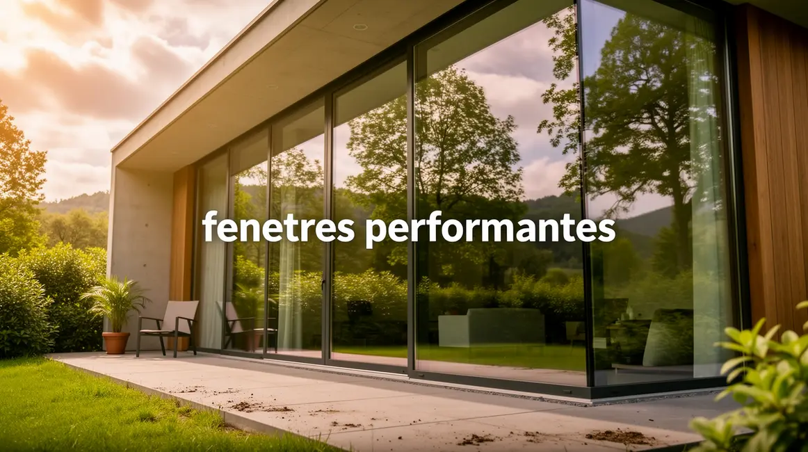 fenetres performantes grandes baie vitree paysage