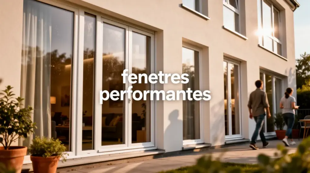 fenetres performantes facade maison isolation thermique