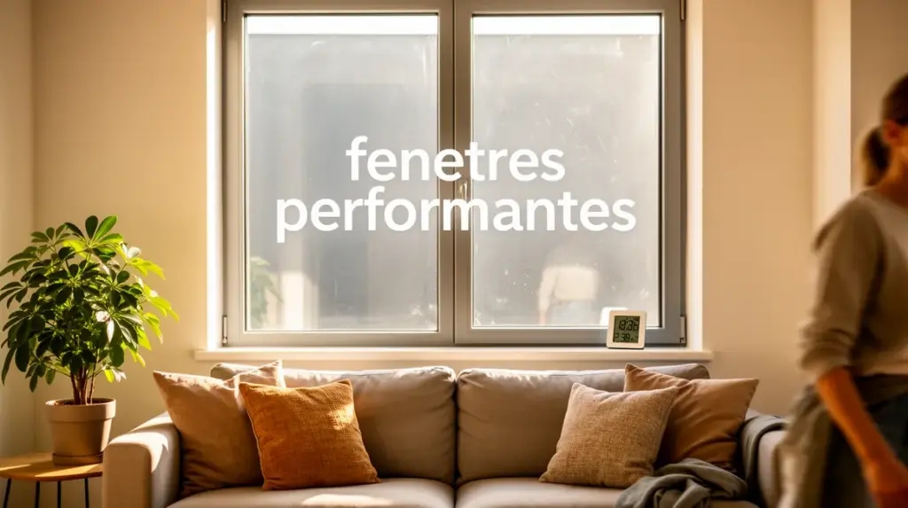 piece moderne fenetres performantes double vitrage