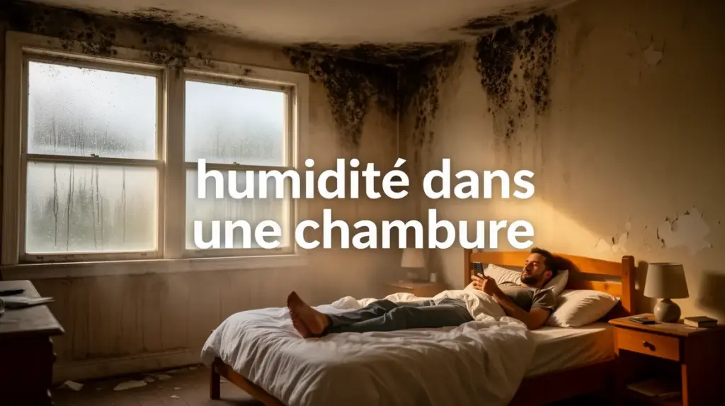 humidite dans une chambre murs humides moisissure