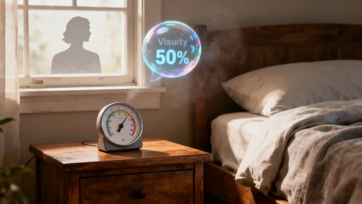 humidité dans une chambre en 2026 : points clés à connaître 3 hygrometre sur table chambre humidite 50 pourcent