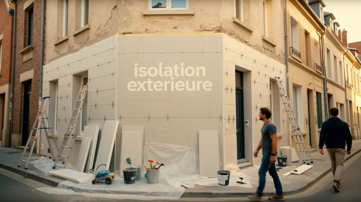 isolation extérieure : bonnes pratiques pour un résultat durable en petit budget 2 façade maison ville isolation exterieure
