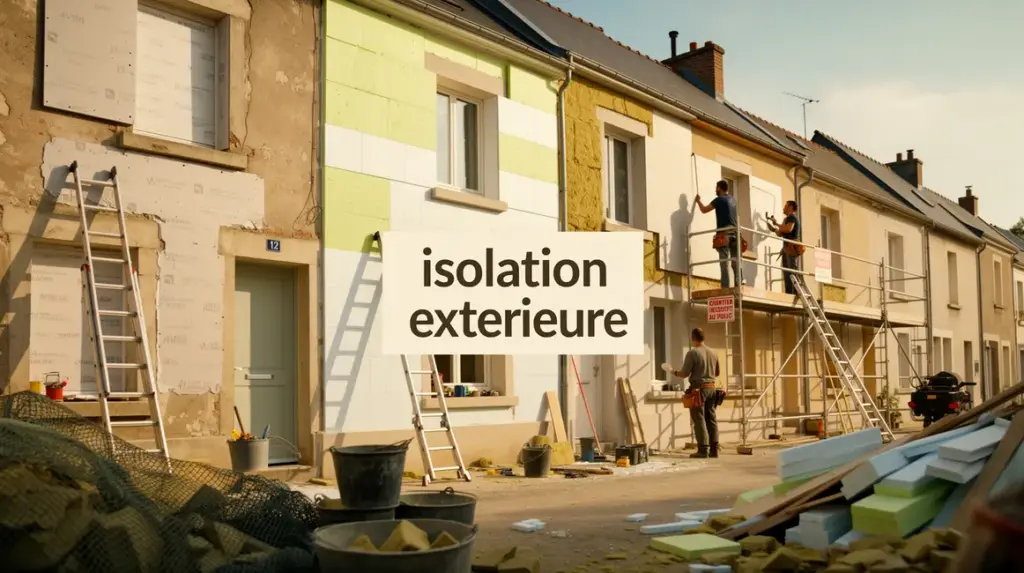 isolation extérieure maison rénovation façade matériaux