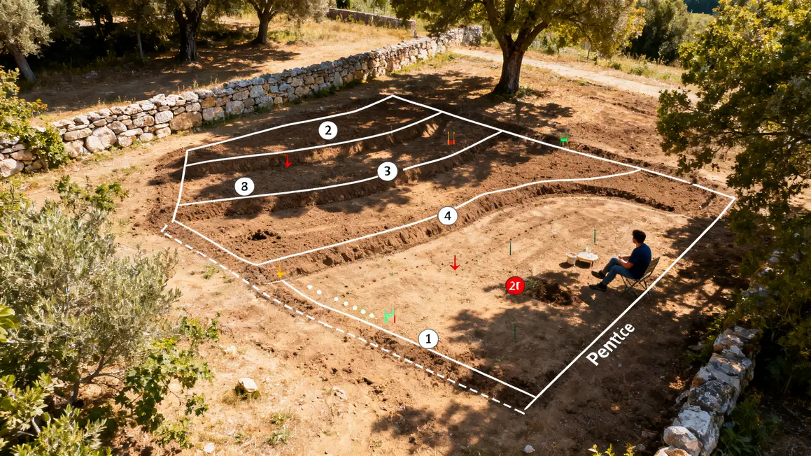 Comment réussir jardin paysager étape par étape 3 Plan analyse terrain jardin paysager infographie