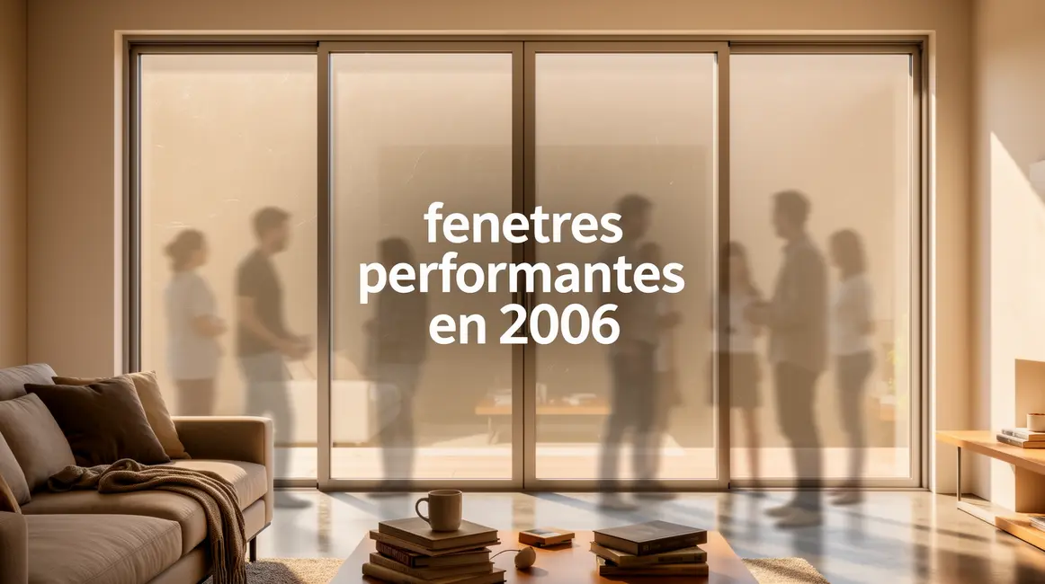 fenêtres performantes en 2026 : points clés à connaître 2 grandes fenetres performantes 2026 maison moderne