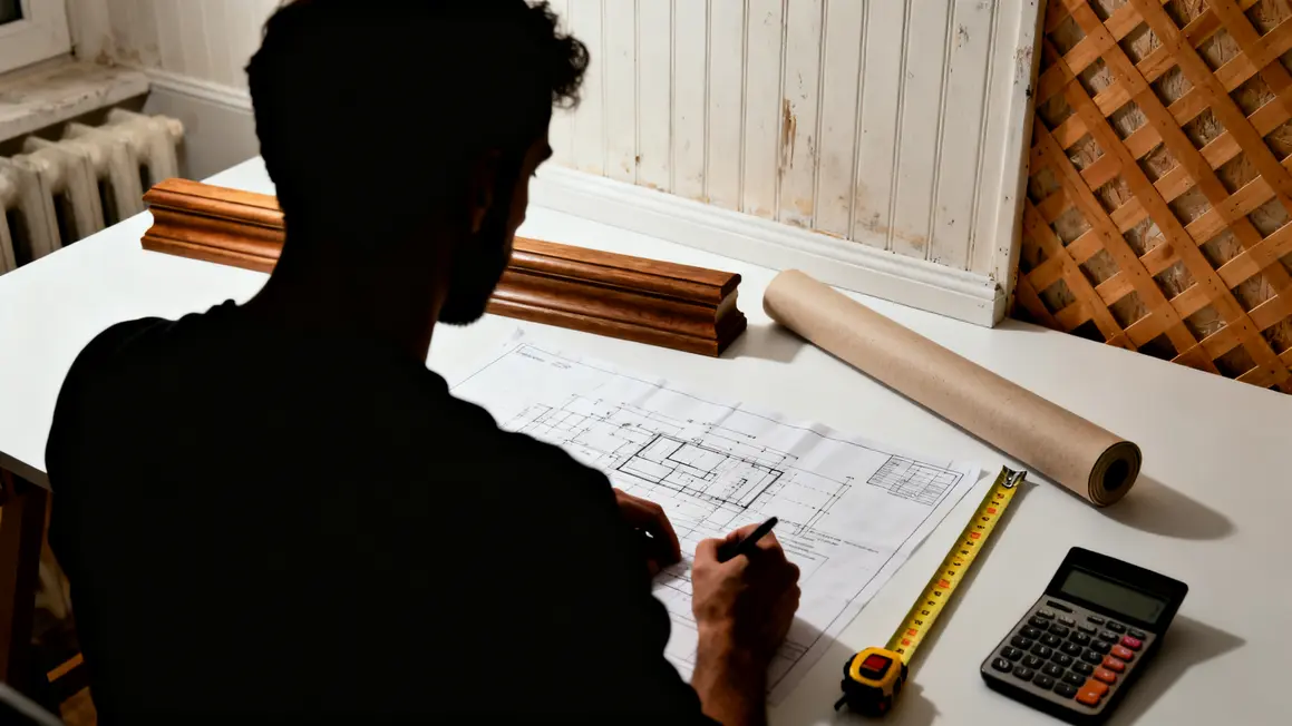 1 mètre linéaire : comprendre les mesures avant travaux 3 Symboles plinthes rouleaux clôtures mètre linéaire