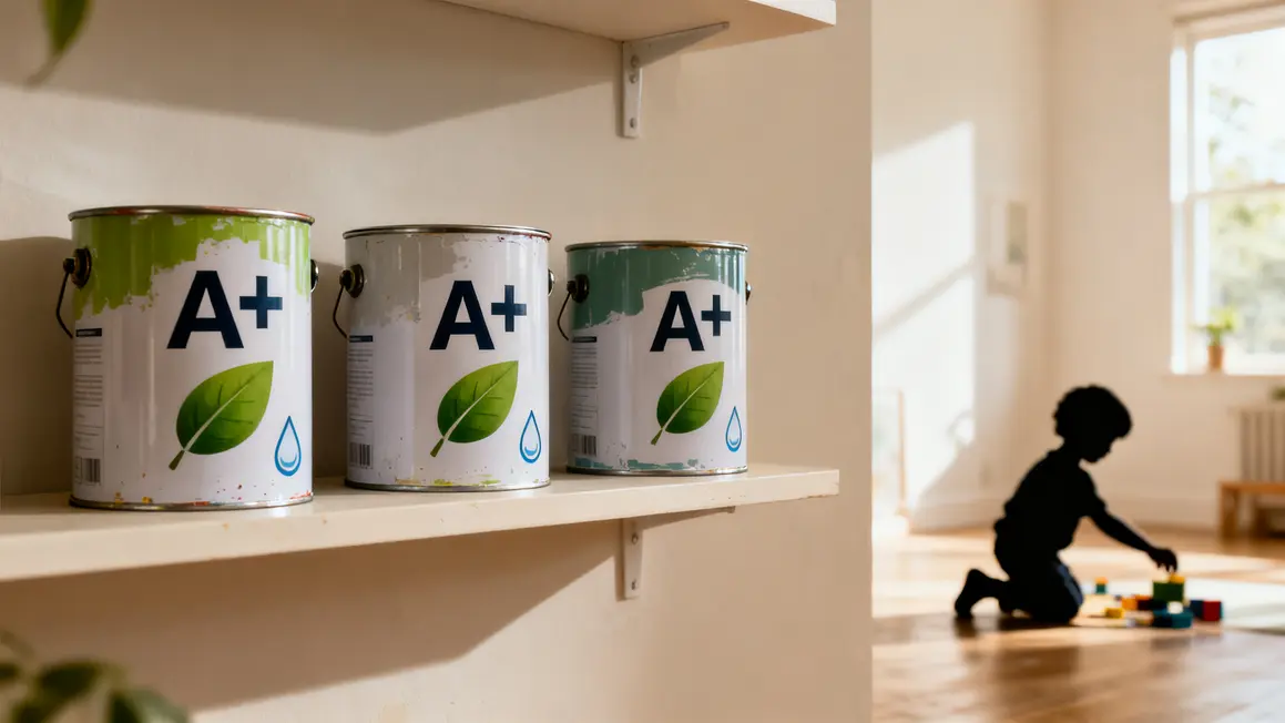 peinture intérieure labels écologiques saine enfant