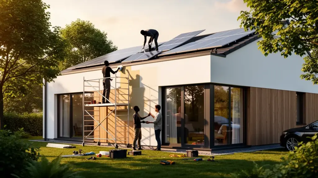 Maison moderne rénovation énergétique 2026