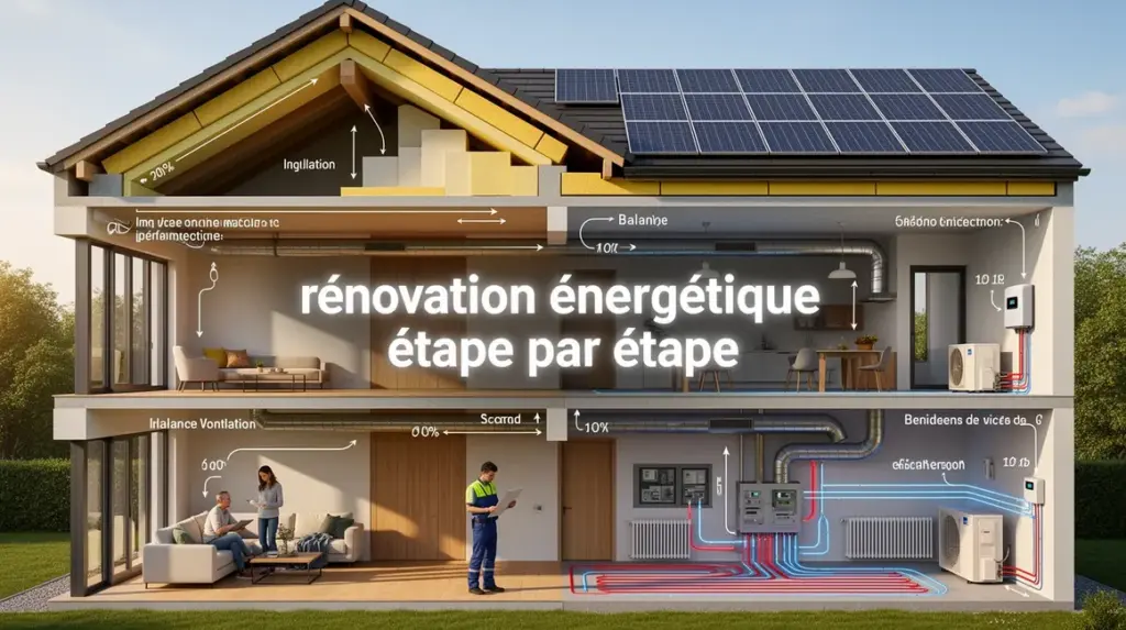 Maison moderne renovation energetique etape