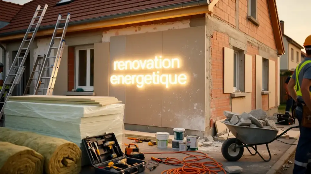 renovation energetique travaux maison et materiaux