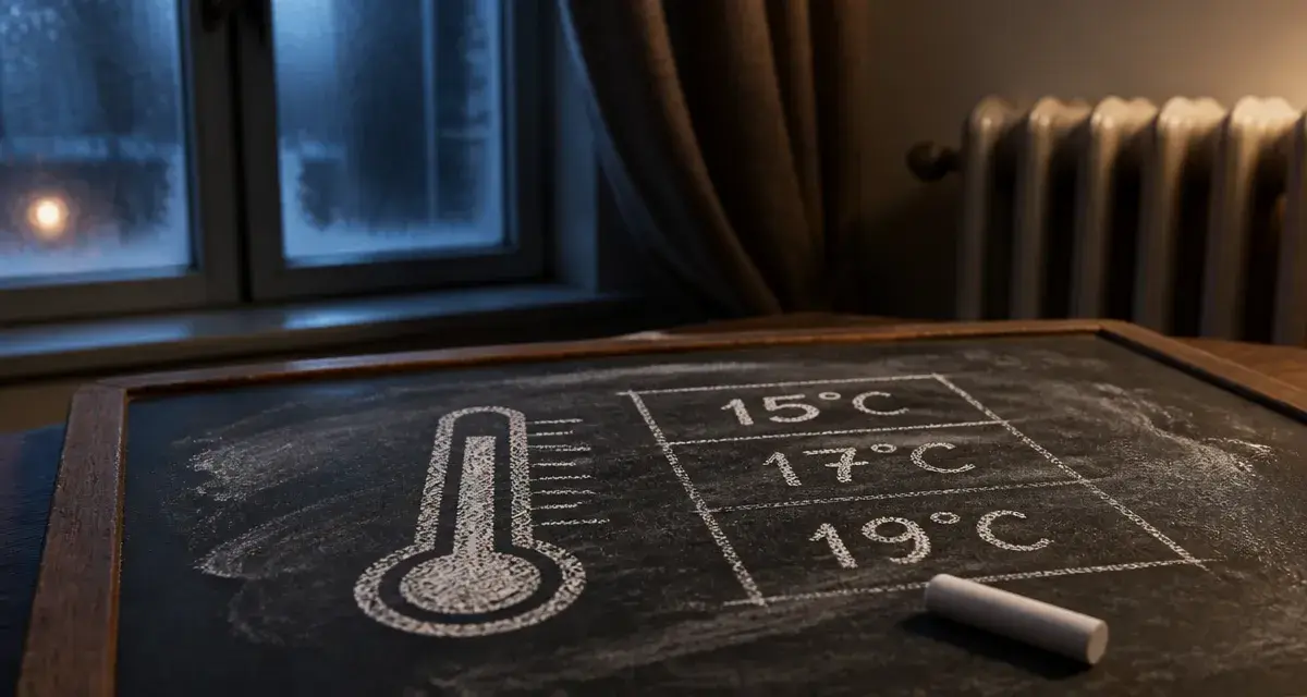 Chauffage : quel seuil de température extérieure pour allumer sans gaspiller ? 2 À quelle temperature extérieure allumer chauffage : seuil 17°C
