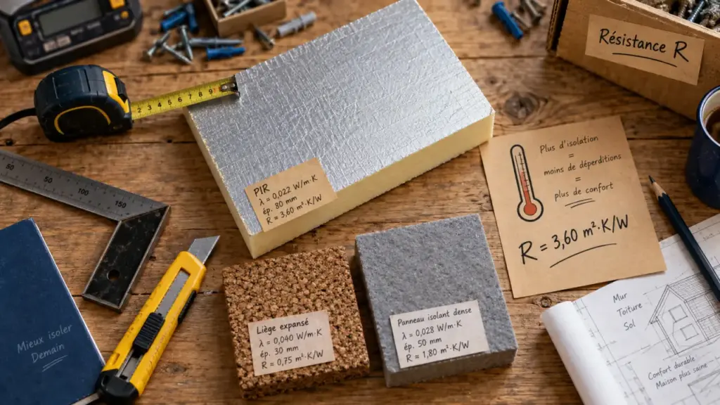 Plaque isolation thermique : optimiser le R sans perdre de place